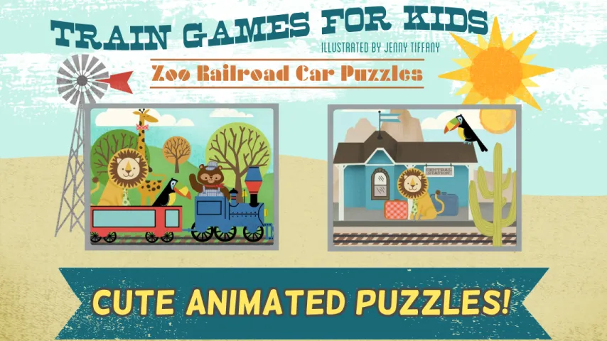 Train Games for Kids: Puzzles | Indus Appstore | Screenshot