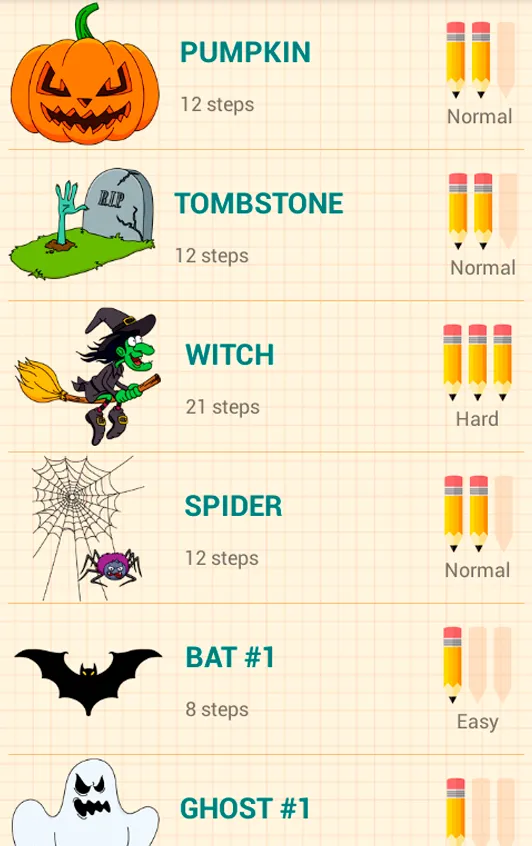 How to Draw Halloween | Indus Appstore | Screenshot