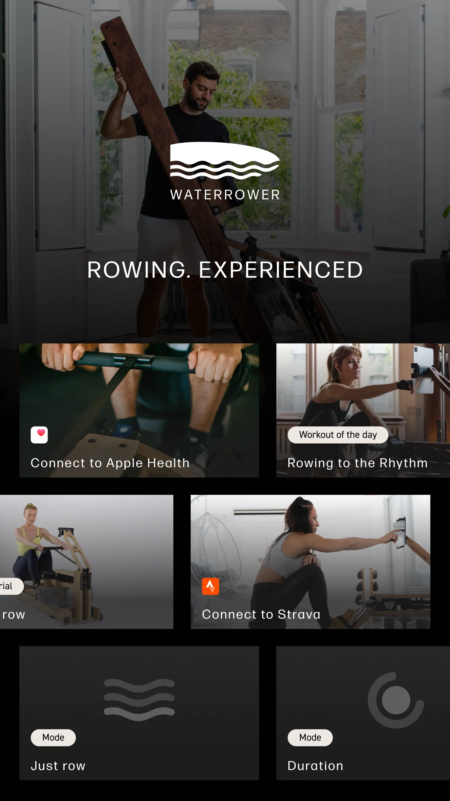 WATERROWER Connect | Indus Appstore | Screenshot