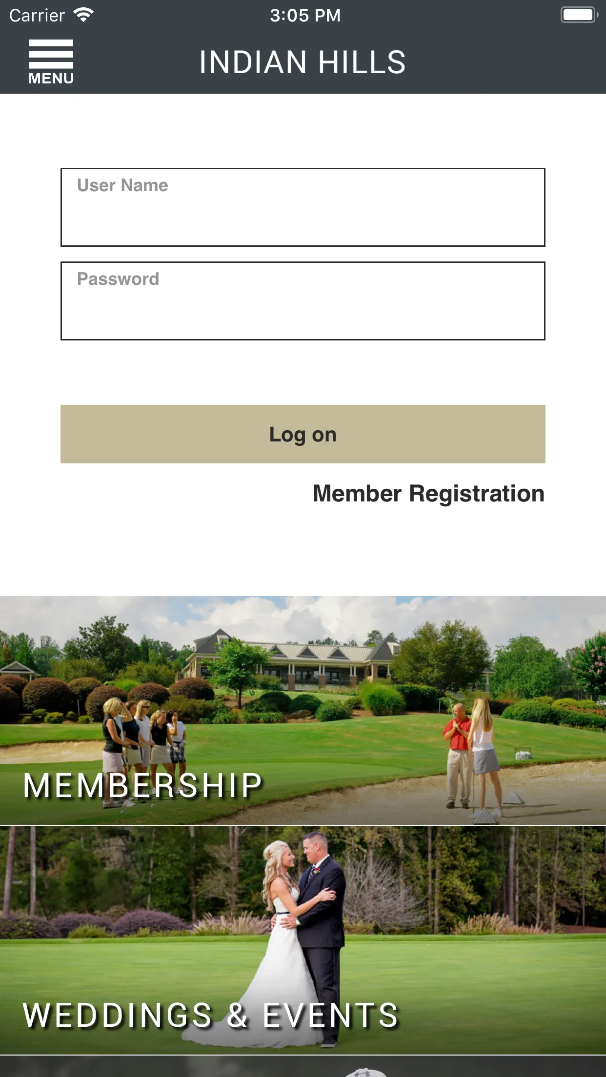 Indian Hills CC Marietta | Indus Appstore | Screenshot