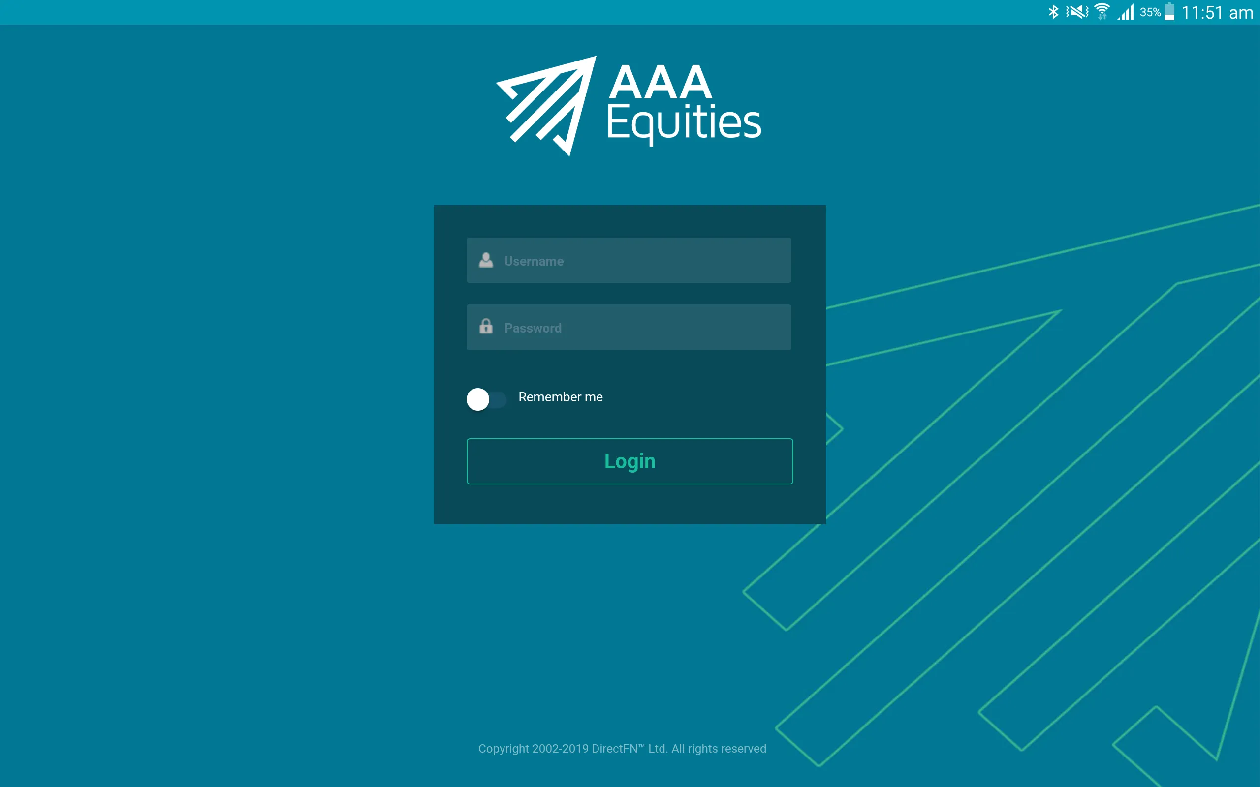 AAA Equities Tablet | Indus Appstore | Screenshot