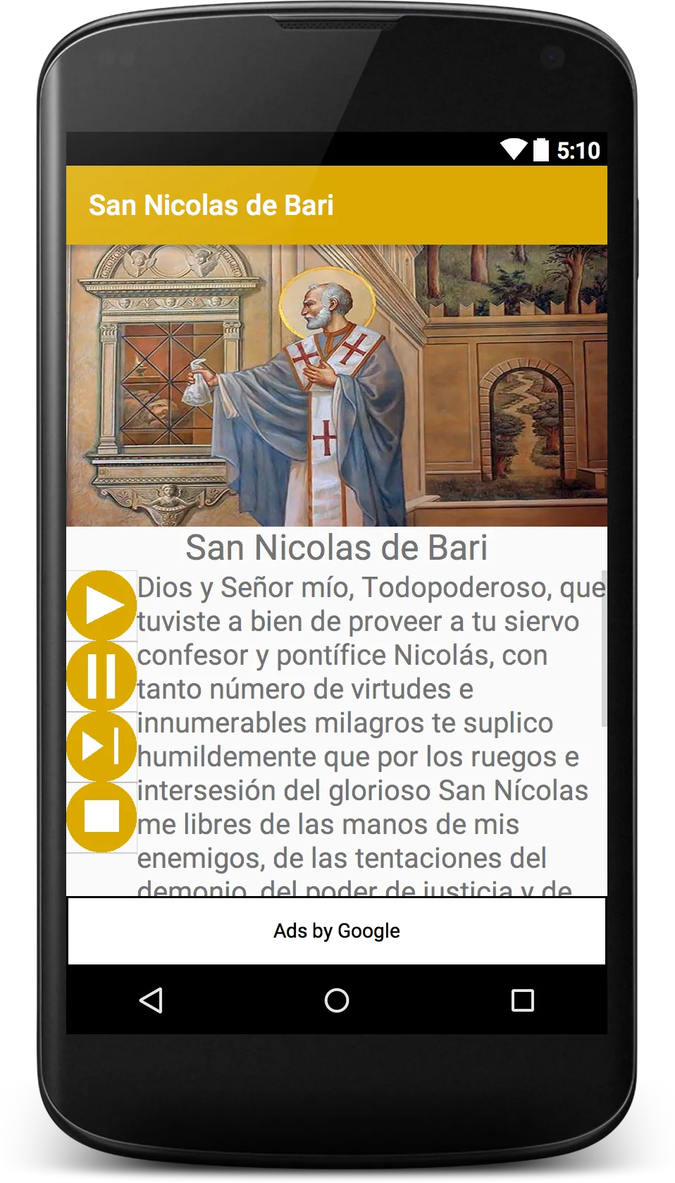 San Nicolas de Bari | Indus Appstore | Screenshot