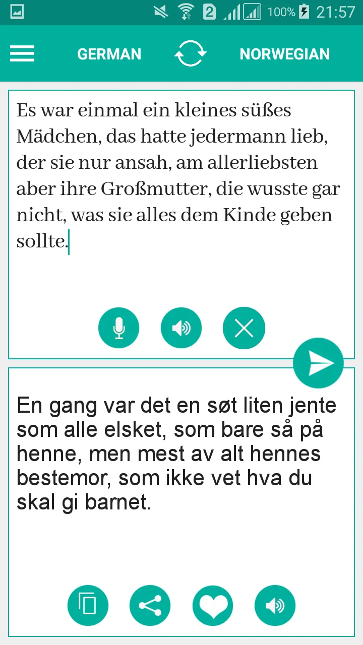 Norwegian German Translator | Indus Appstore | Screenshot