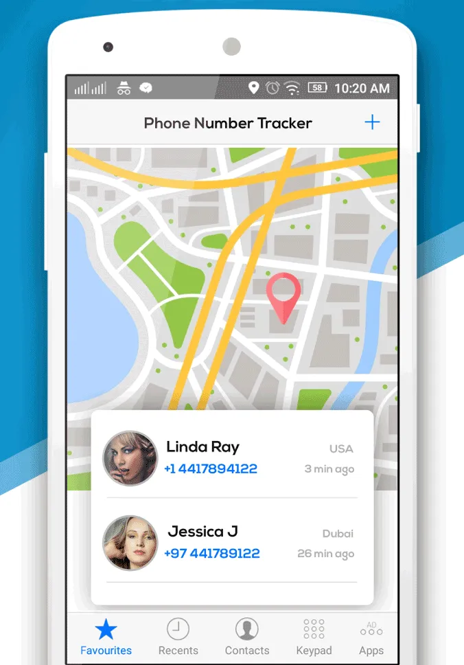 Mobile Number Locator - Live | Indus Appstore | Screenshot