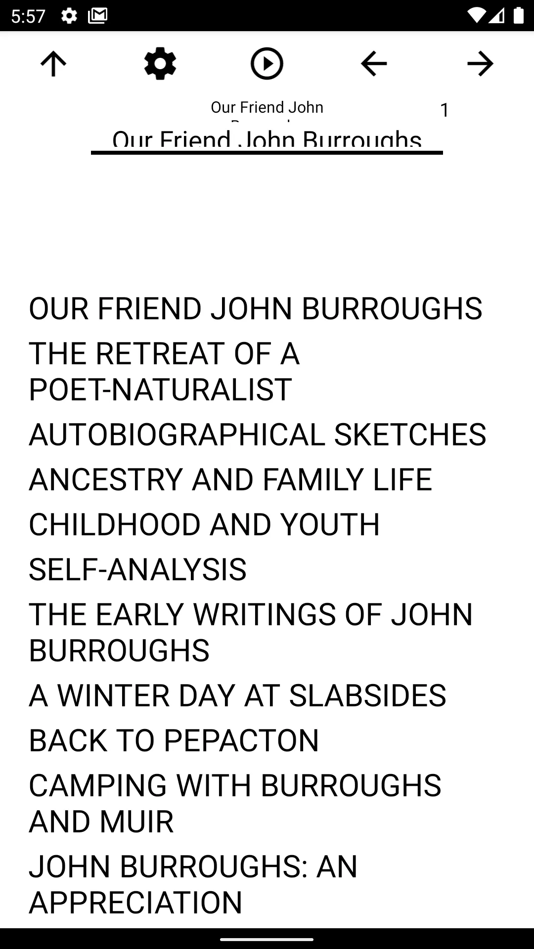 Book, Our Friend John Burrough | Indus Appstore | Screenshot