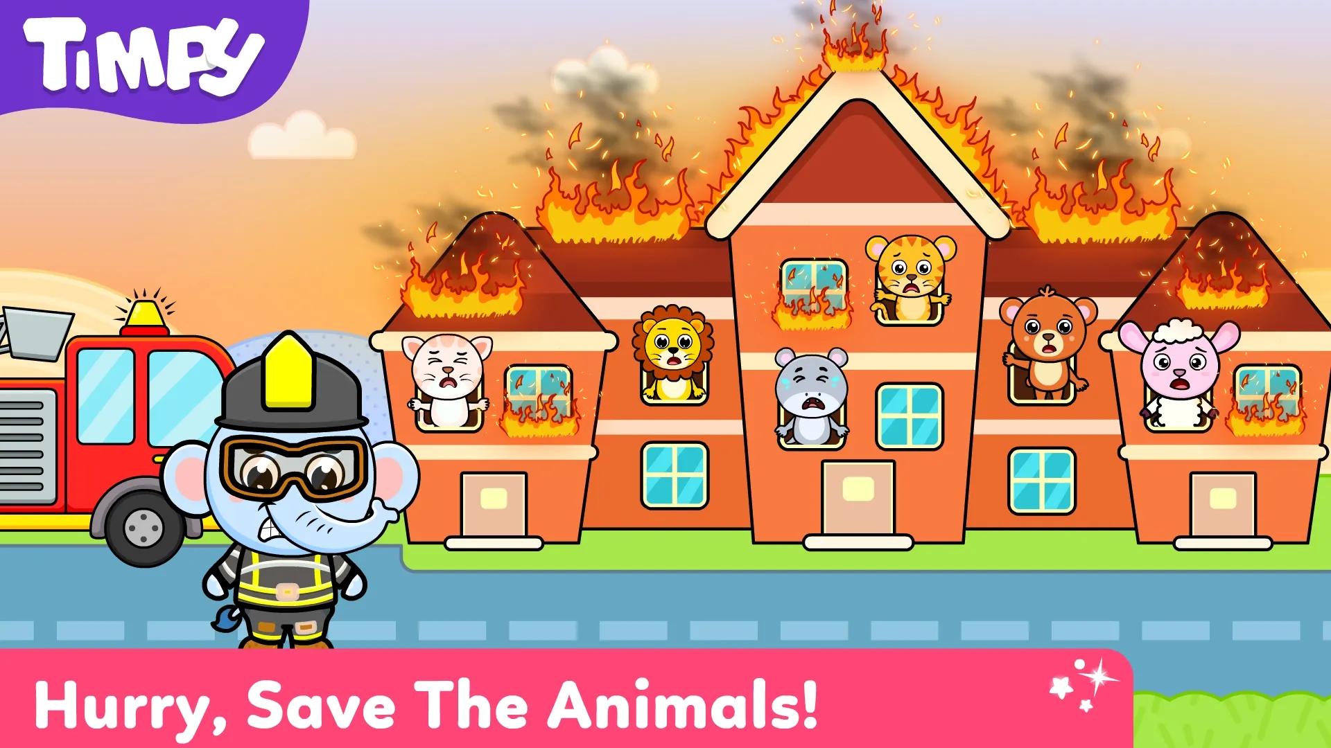 Timpy Kids Firefighter Games | Indus Appstore | Screenshot