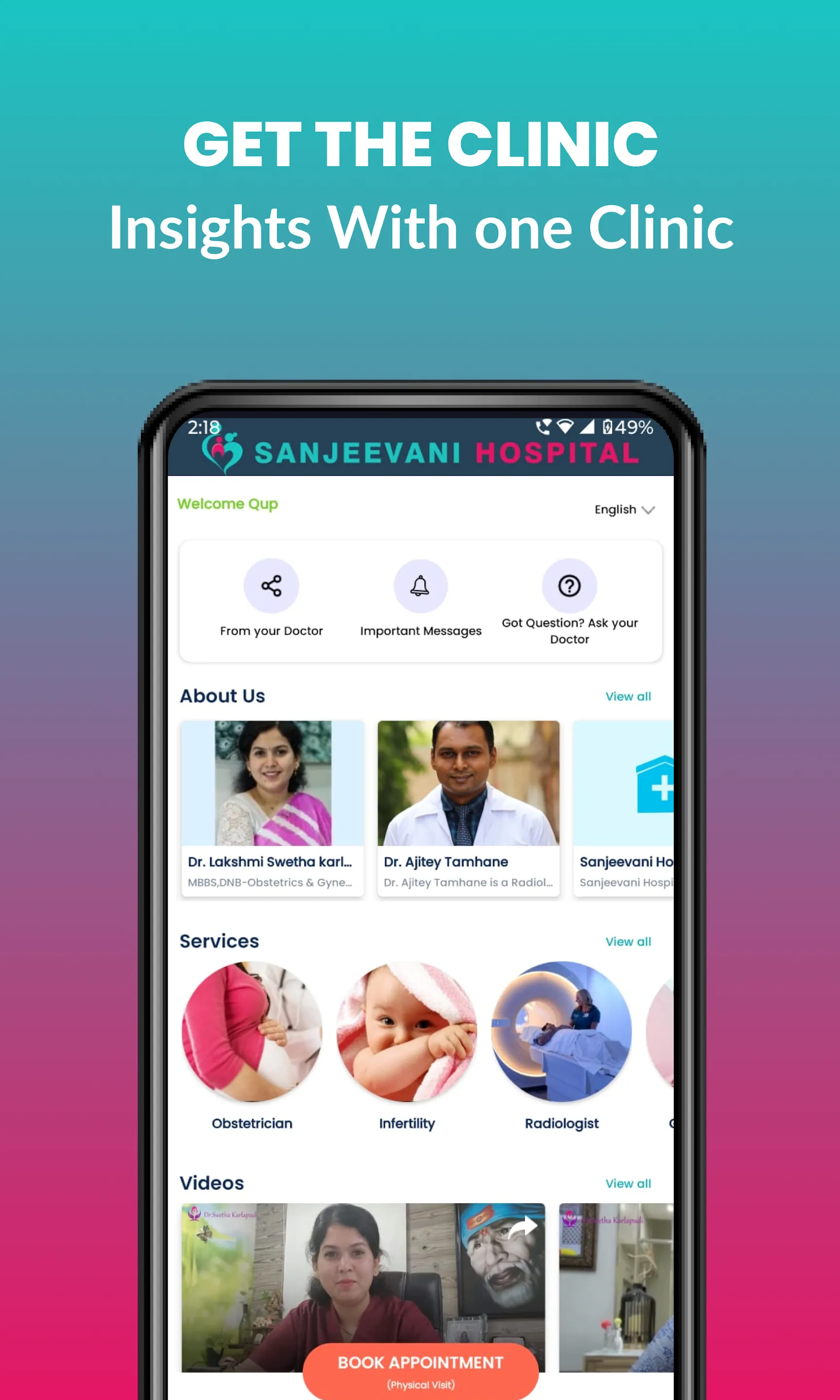 Sanjeevani Hospital | Indus Appstore | Screenshot