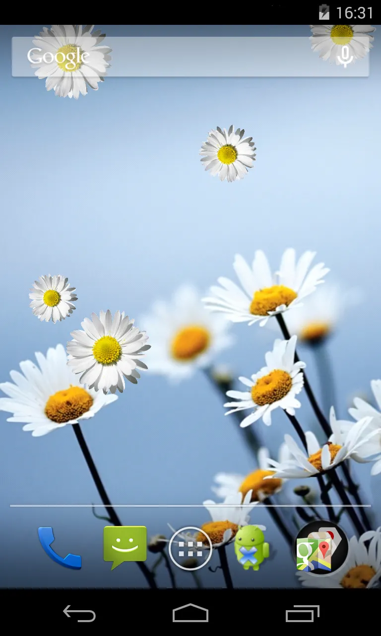 Daisy Live Wallpaper | Indus Appstore | Screenshot