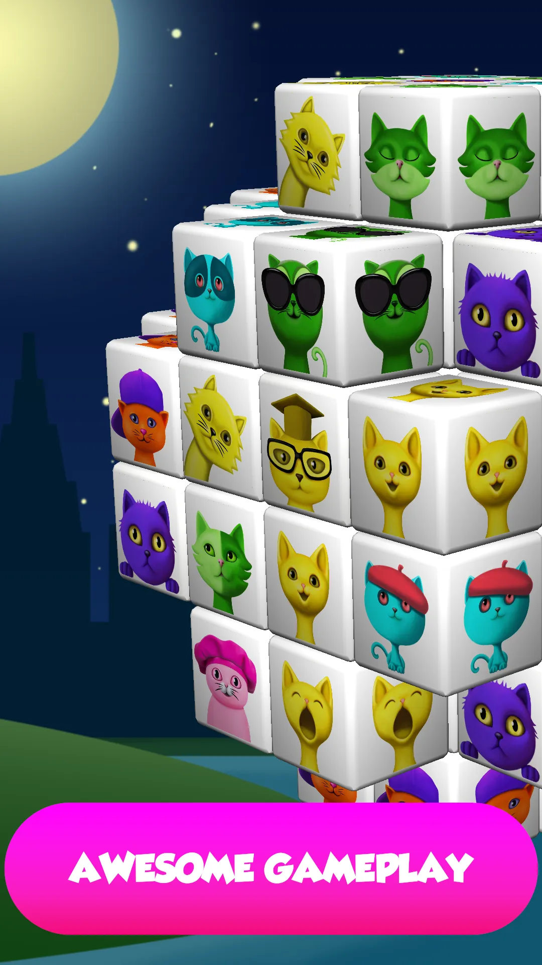 City Cats Mahjong | Indus Appstore | Screenshot