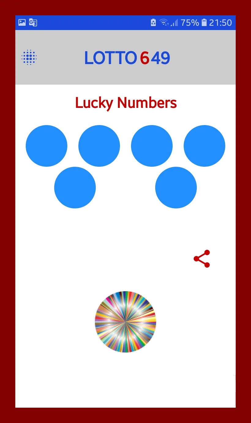 Lotto 649 Lucky Numbers | Indus Appstore | Screenshot