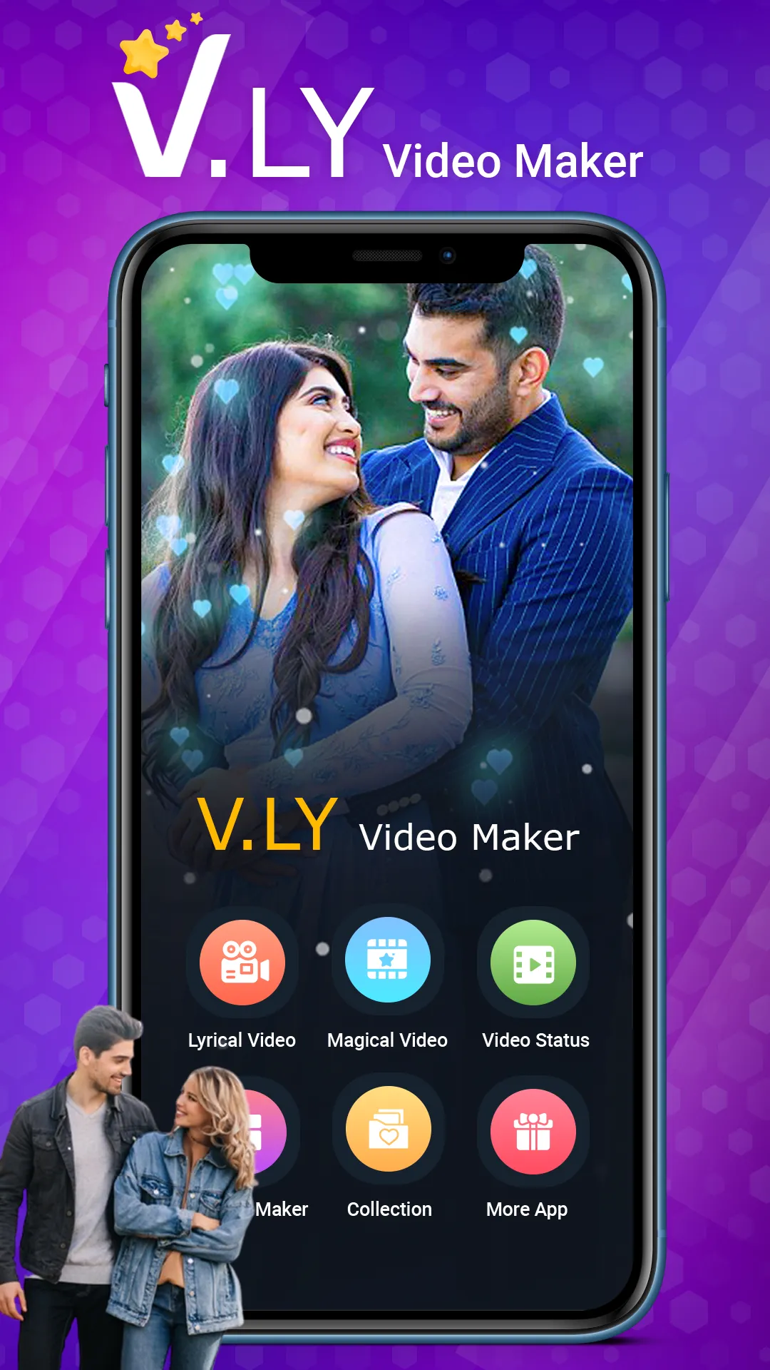 V.ly : Magic Video Maker | Indus Appstore | Screenshot