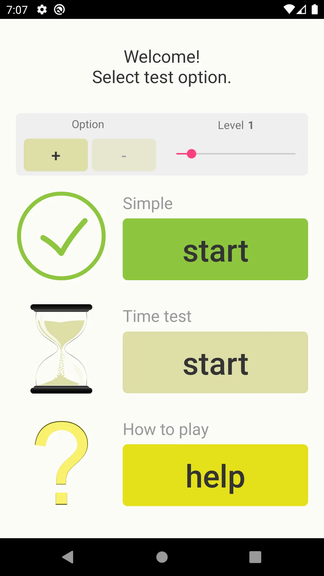 Math Counting Test (+ and -) | Indus Appstore | Screenshot