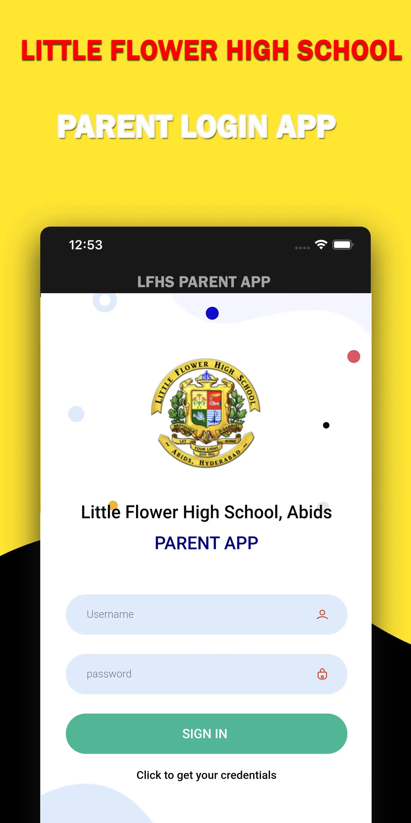 LFHS Abids Parent Login App | Indus Appstore | Screenshot