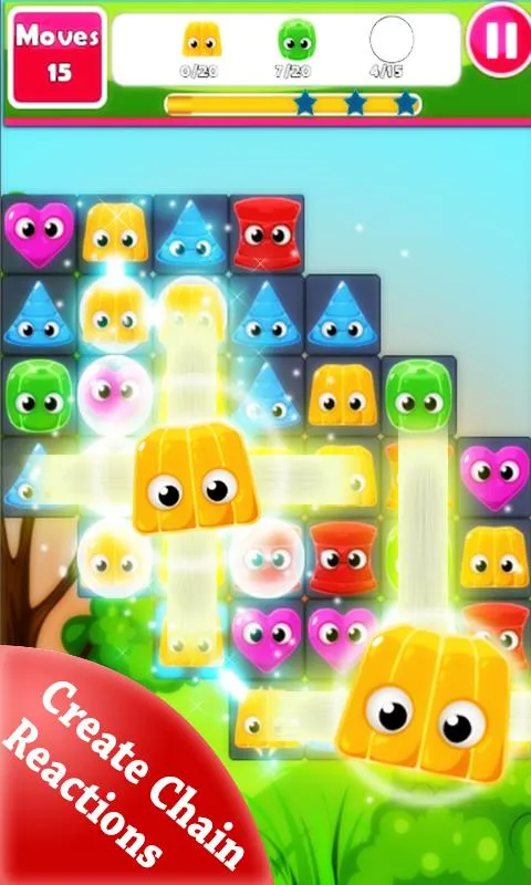 Jelly Three Match Game 2023 | Indus Appstore | Screenshot