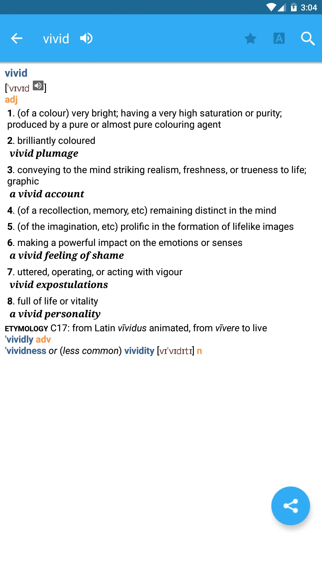 Collins English Dictionary Pro | Indus Appstore | Screenshot