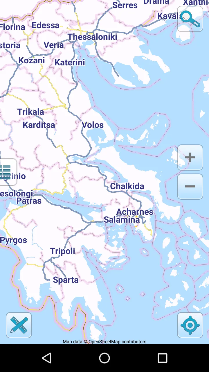 Map of Greece offline | Indus Appstore | Screenshot