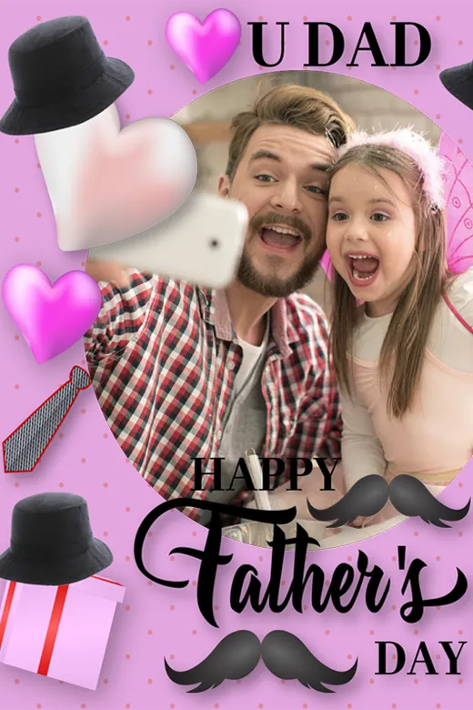 Father's day photo frame 2024 | Indus Appstore | Screenshot