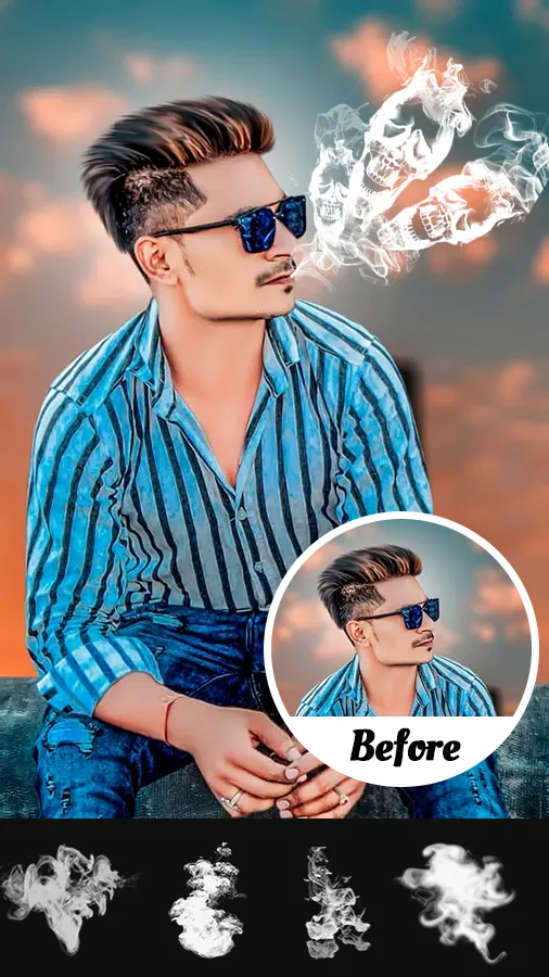 Smoke Photo Editor 2023 | Indus Appstore | Screenshot