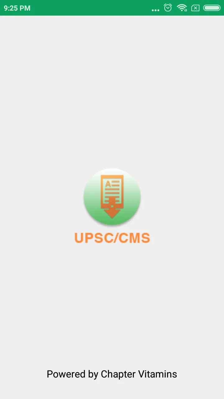 UPSC/CMS | Indus Appstore | Screenshot