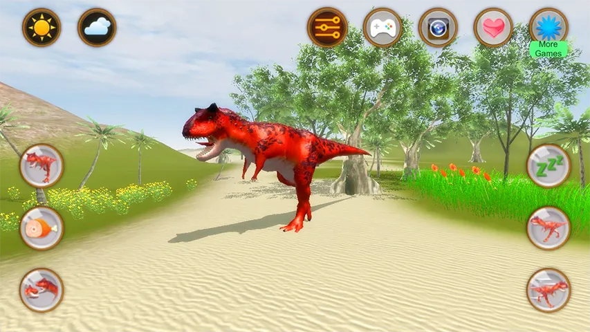 Talking Carnotaurus | Indus Appstore | Screenshot