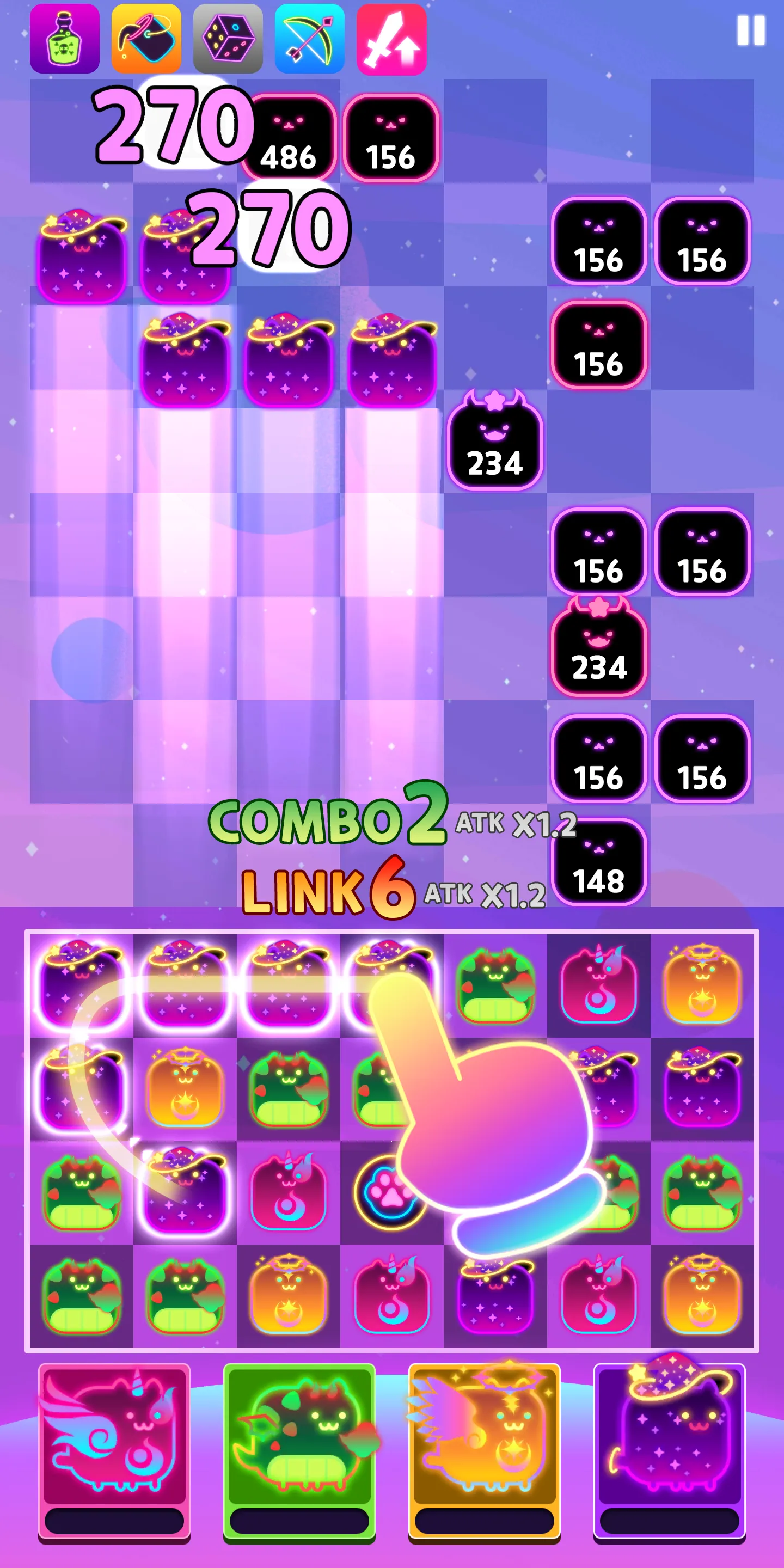 Cats Link - Puzzle Defense | Indus Appstore | Screenshot