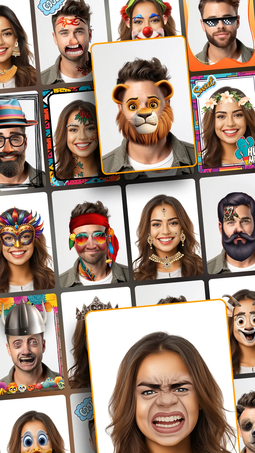 Live Funny Face Camera | Indus Appstore | Screenshot