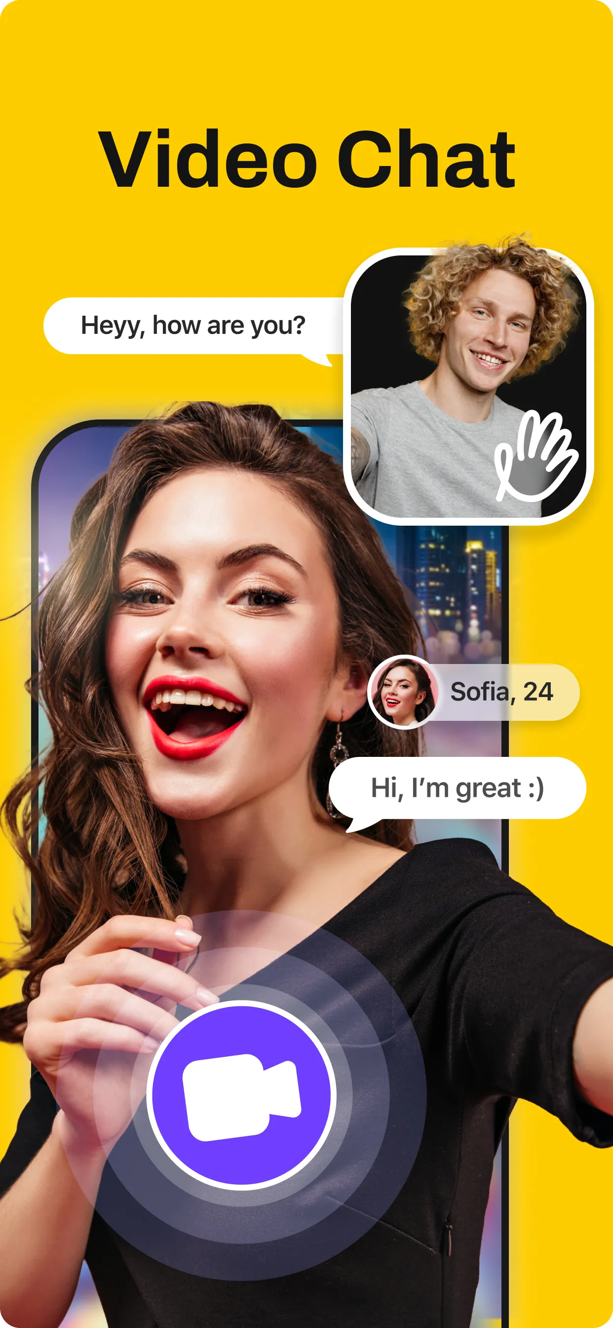 Juds- Random Live Video Chat | Indus Appstore | Screenshot