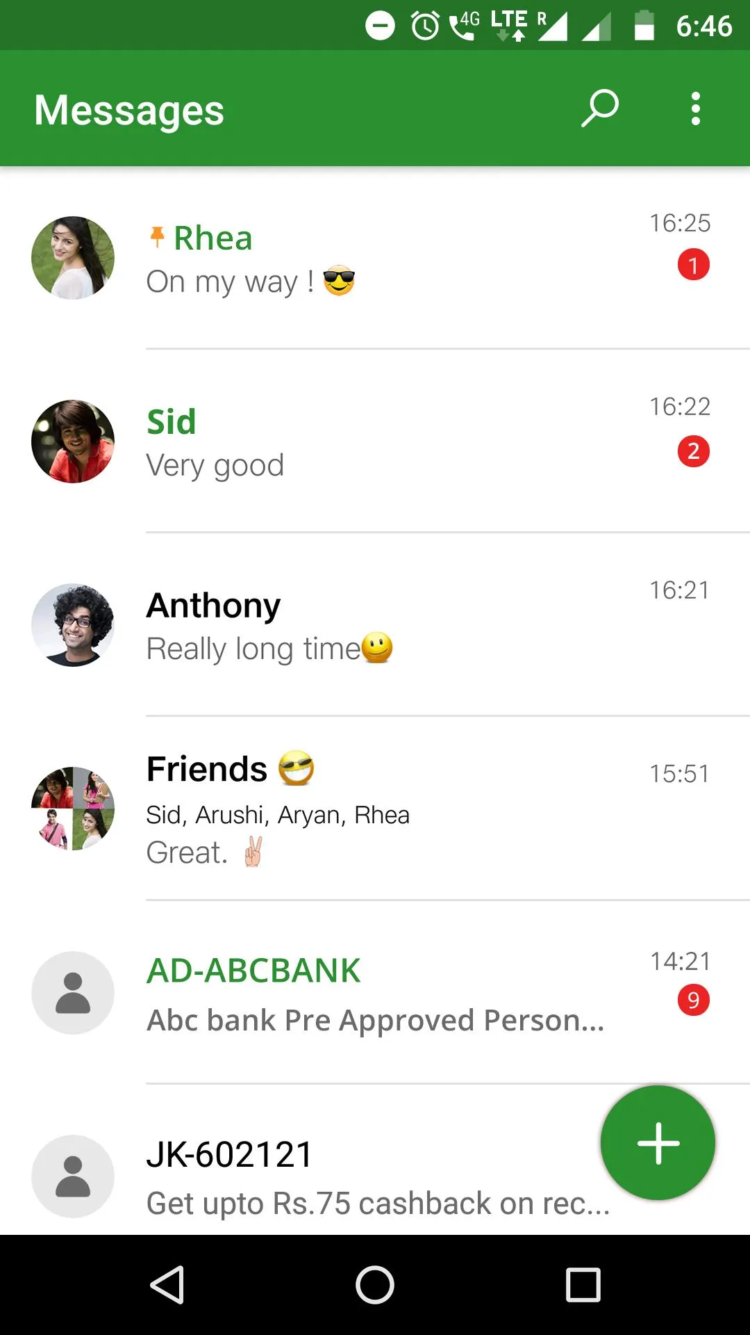 Messages | Indus Appstore | Screenshot