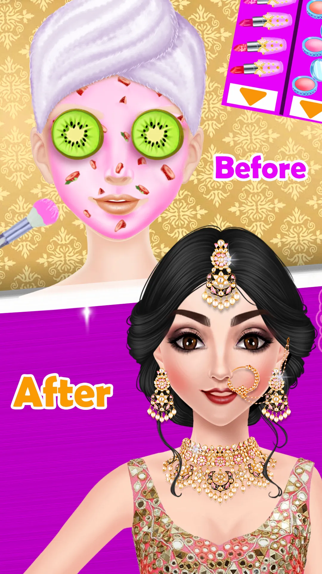 Indian Fashion Wedding Dressup | Indus Appstore | Screenshot