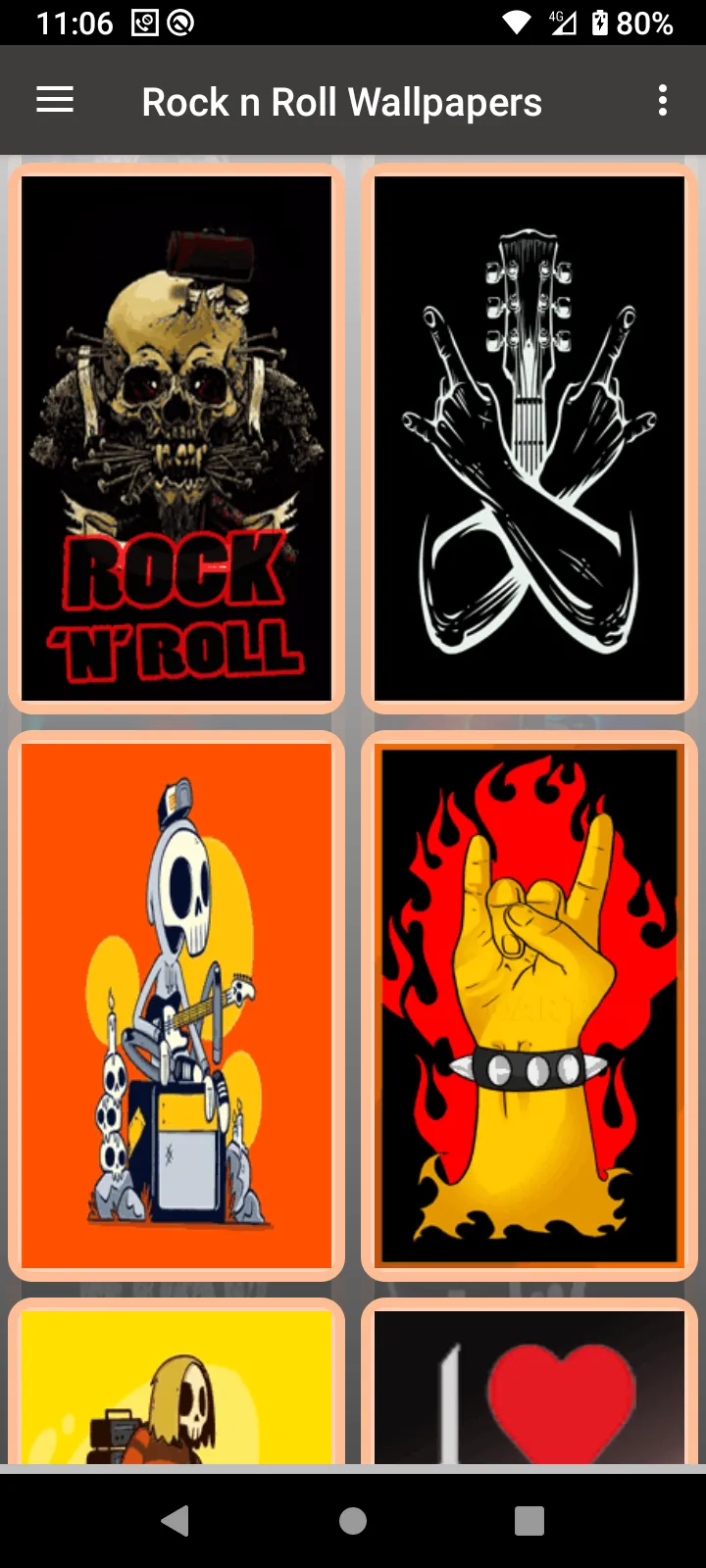 Rock n Roll Wallpapers | Indus Appstore | Screenshot