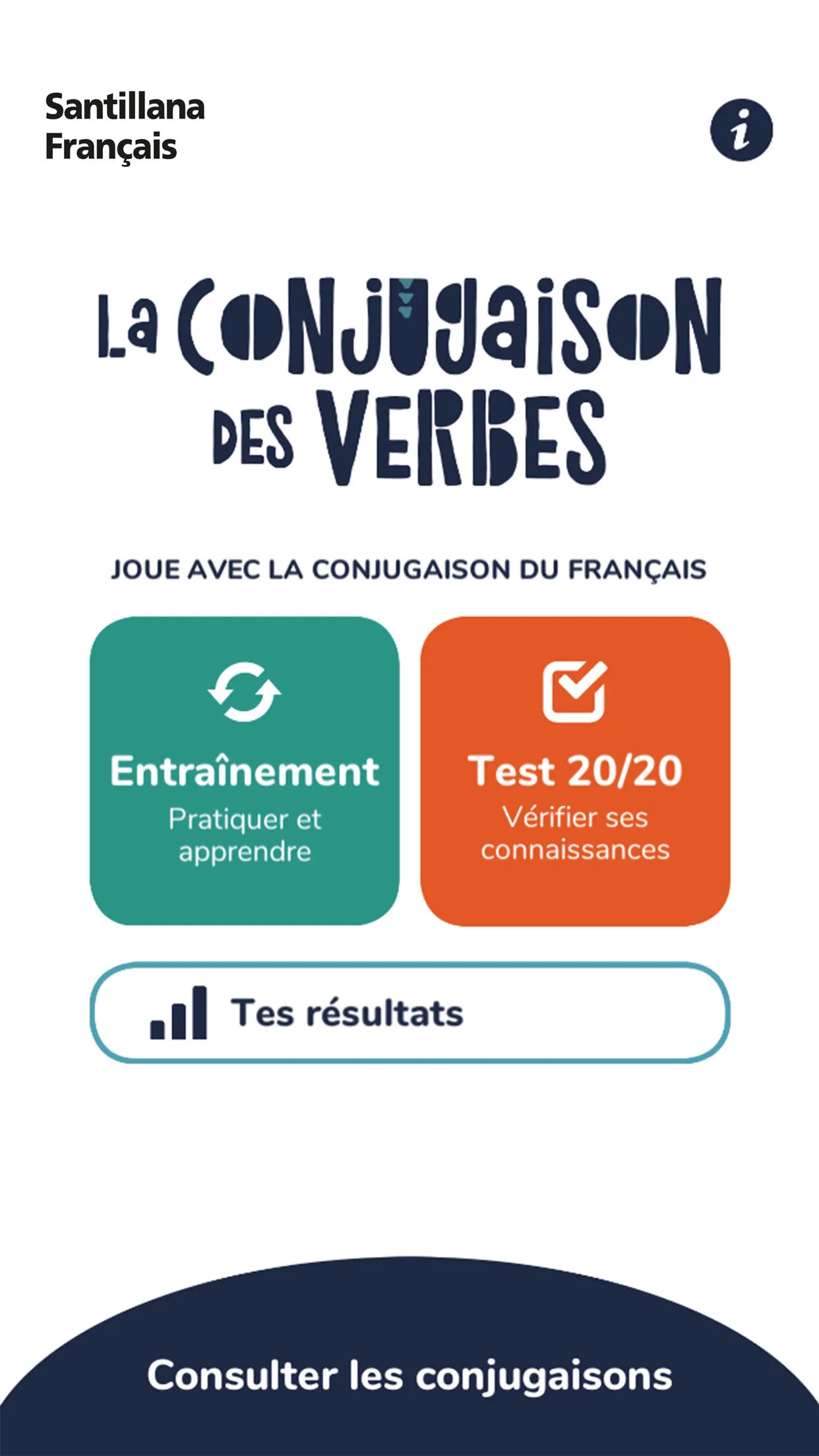 Santillana Français – Verbes | Indus Appstore | Screenshot