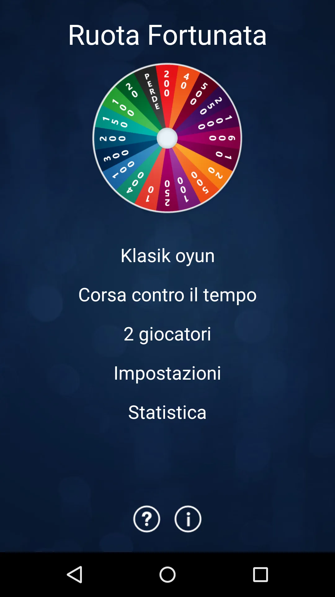 Ruota Fortunata (Italiano) | Indus Appstore | Screenshot