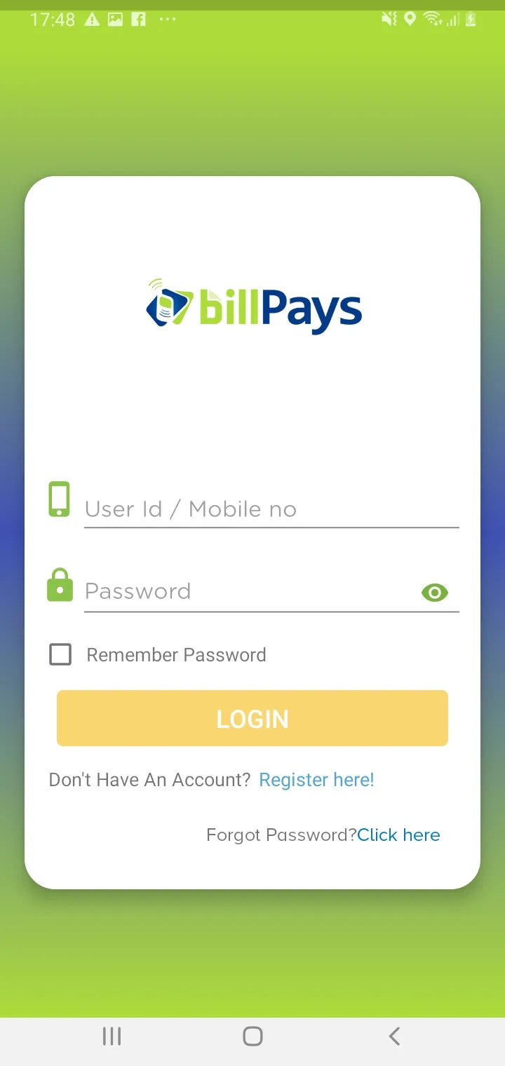 billpays | Indus Appstore | Screenshot