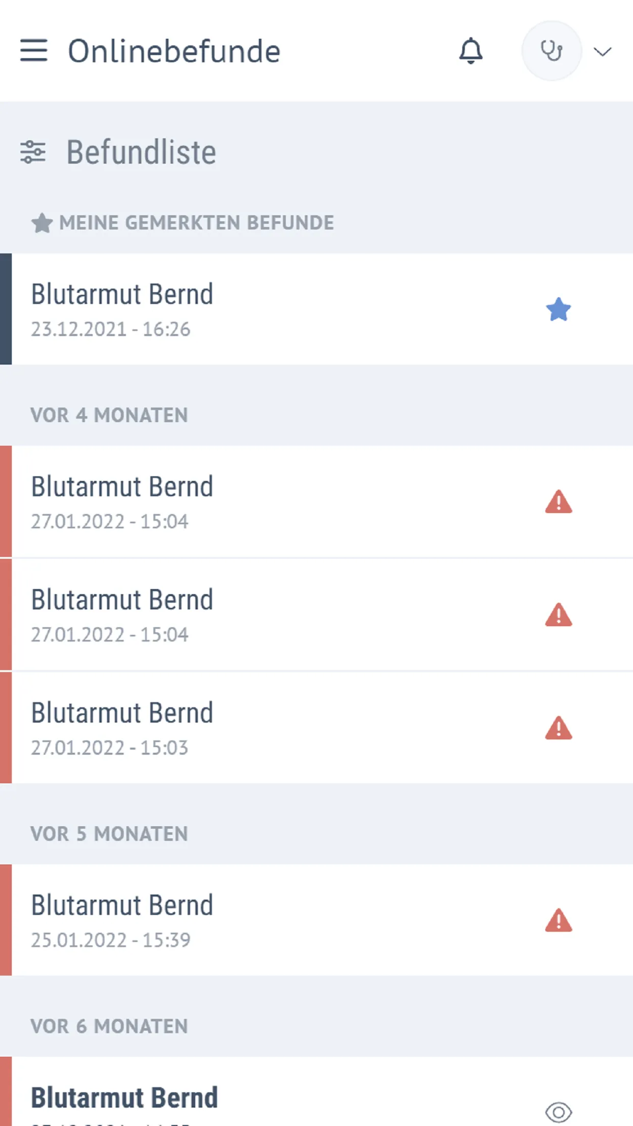 Labor Lademannbogen MVZ GmbH | Indus Appstore | Screenshot