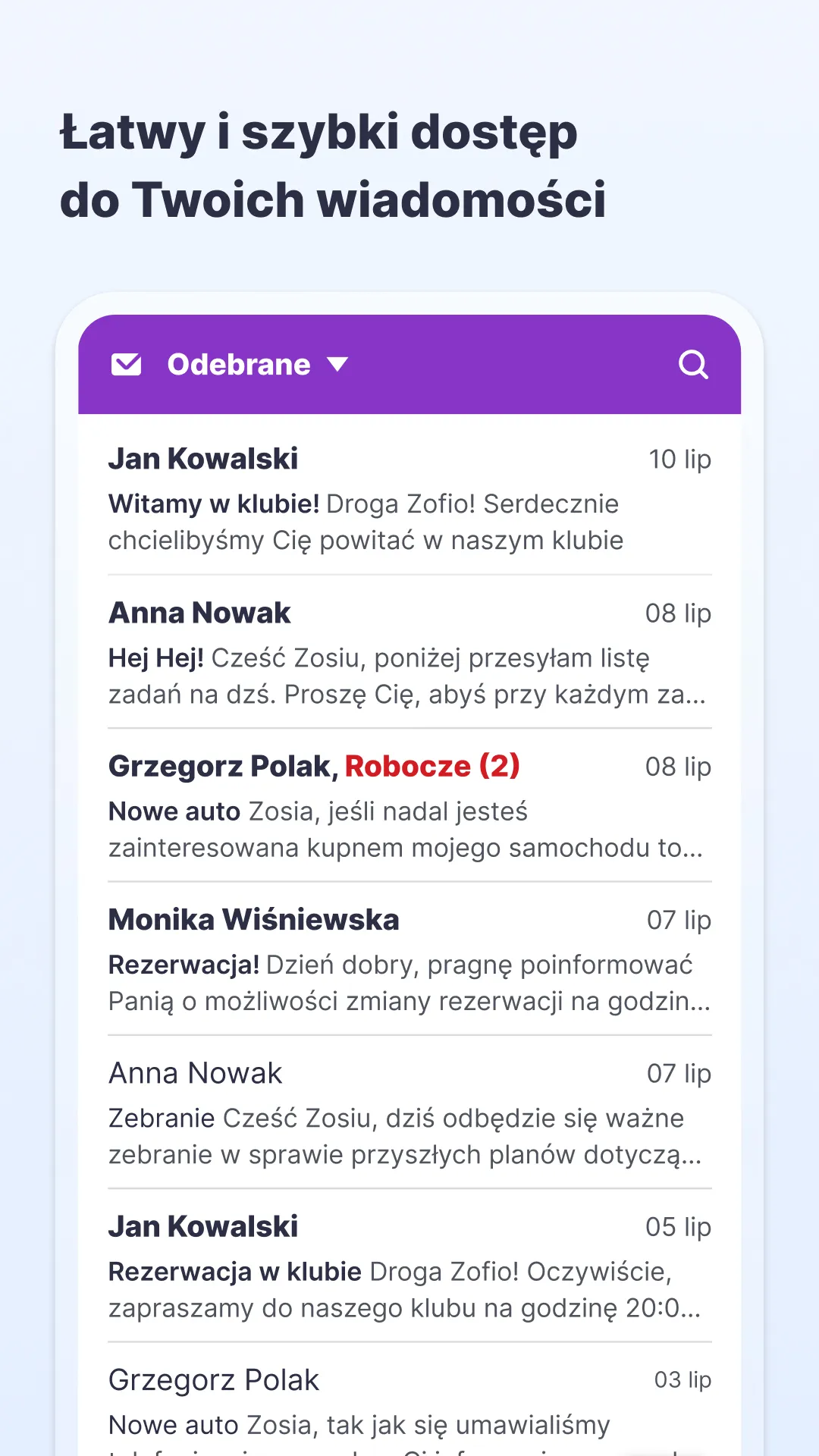 Poczta o2 | Indus Appstore | Screenshot