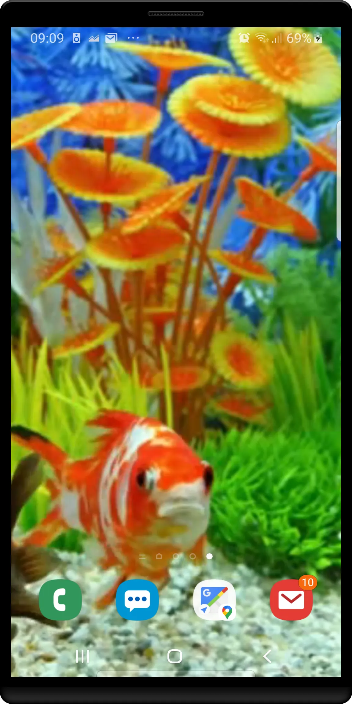 Aquarium Live Wallpaper | Indus Appstore | Screenshot