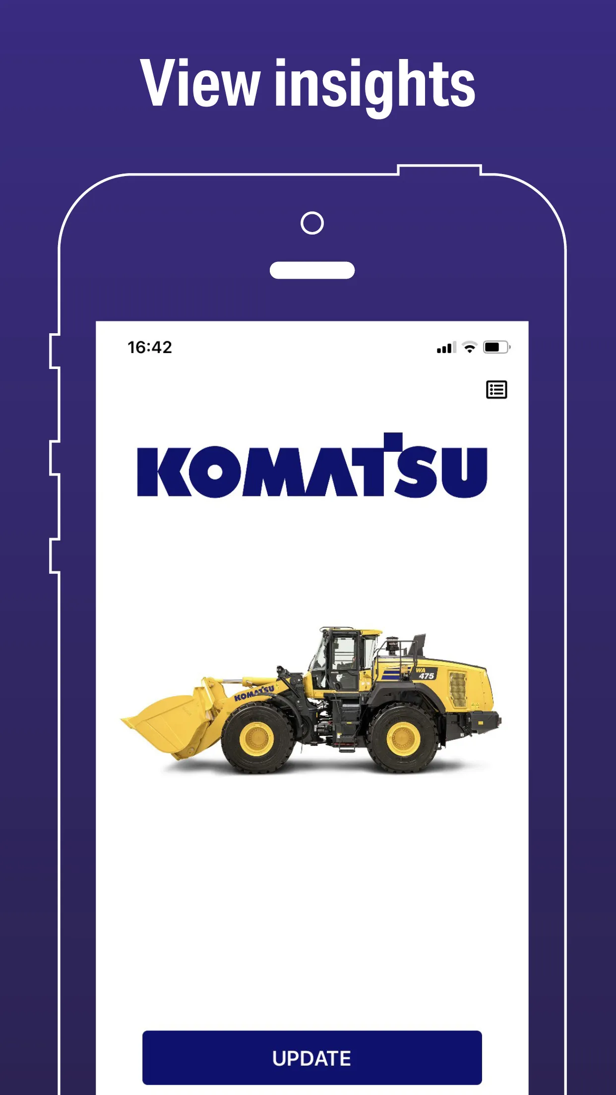 Komatsu Sales Tool | Indus Appstore | Screenshot