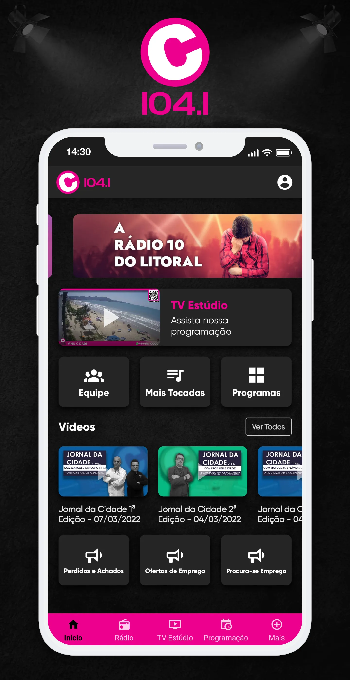 Rádio Cidade Itapema SC | Indus Appstore | Screenshot