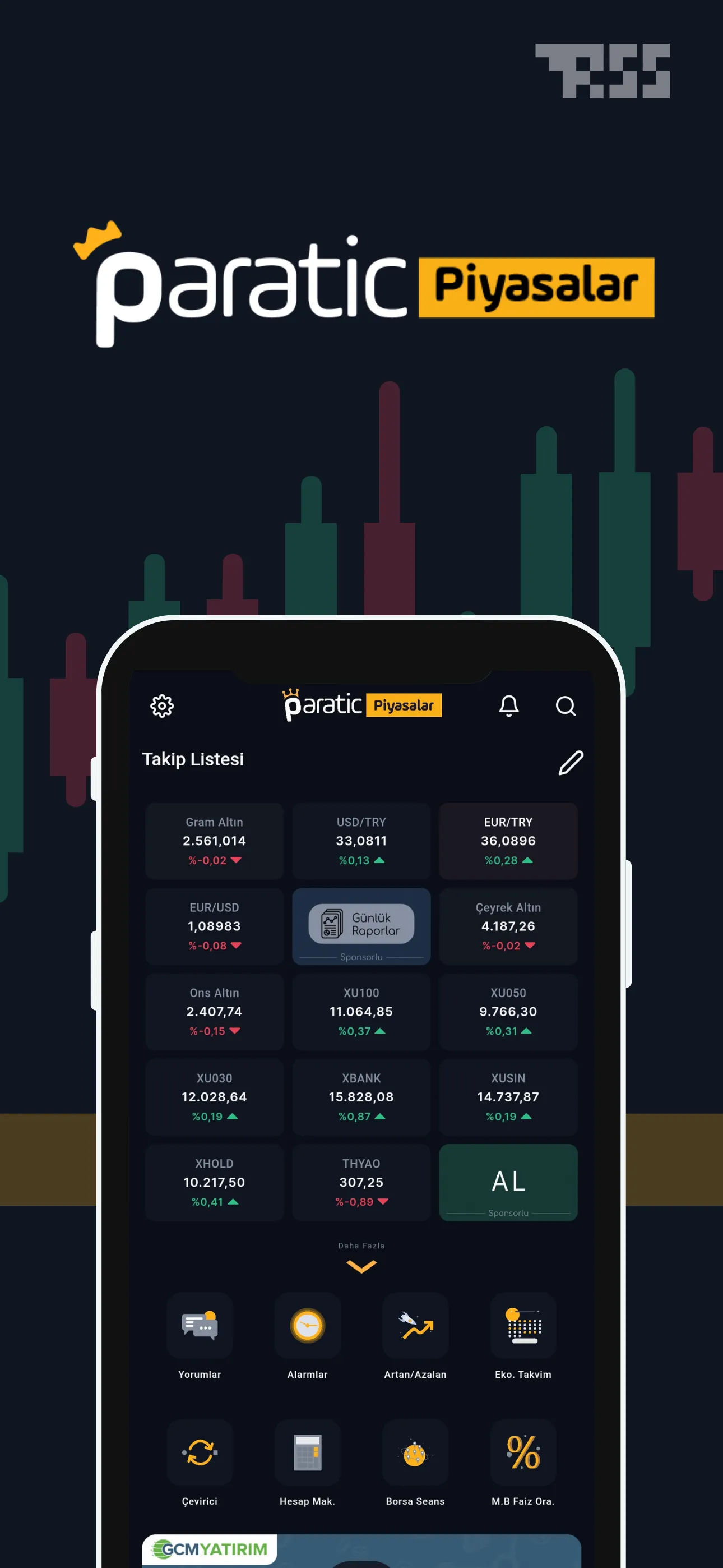 Paratic Piyasalar: Döviz Borsa | Indus Appstore | Screenshot