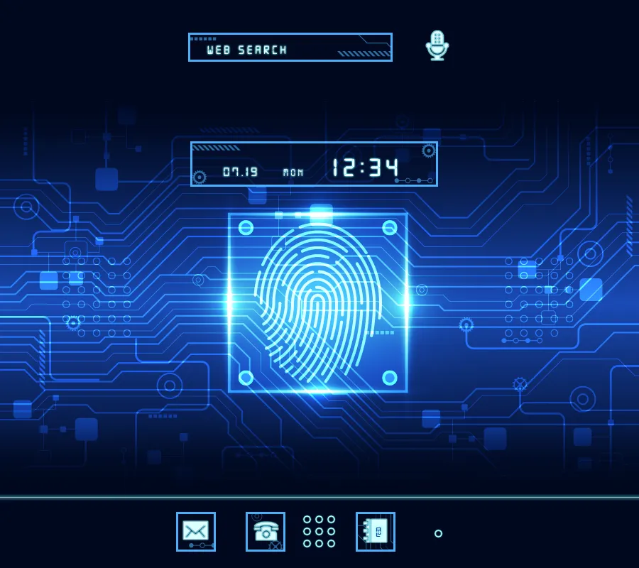 Fingerprint Confirmation Theme | Indus Appstore | Screenshot