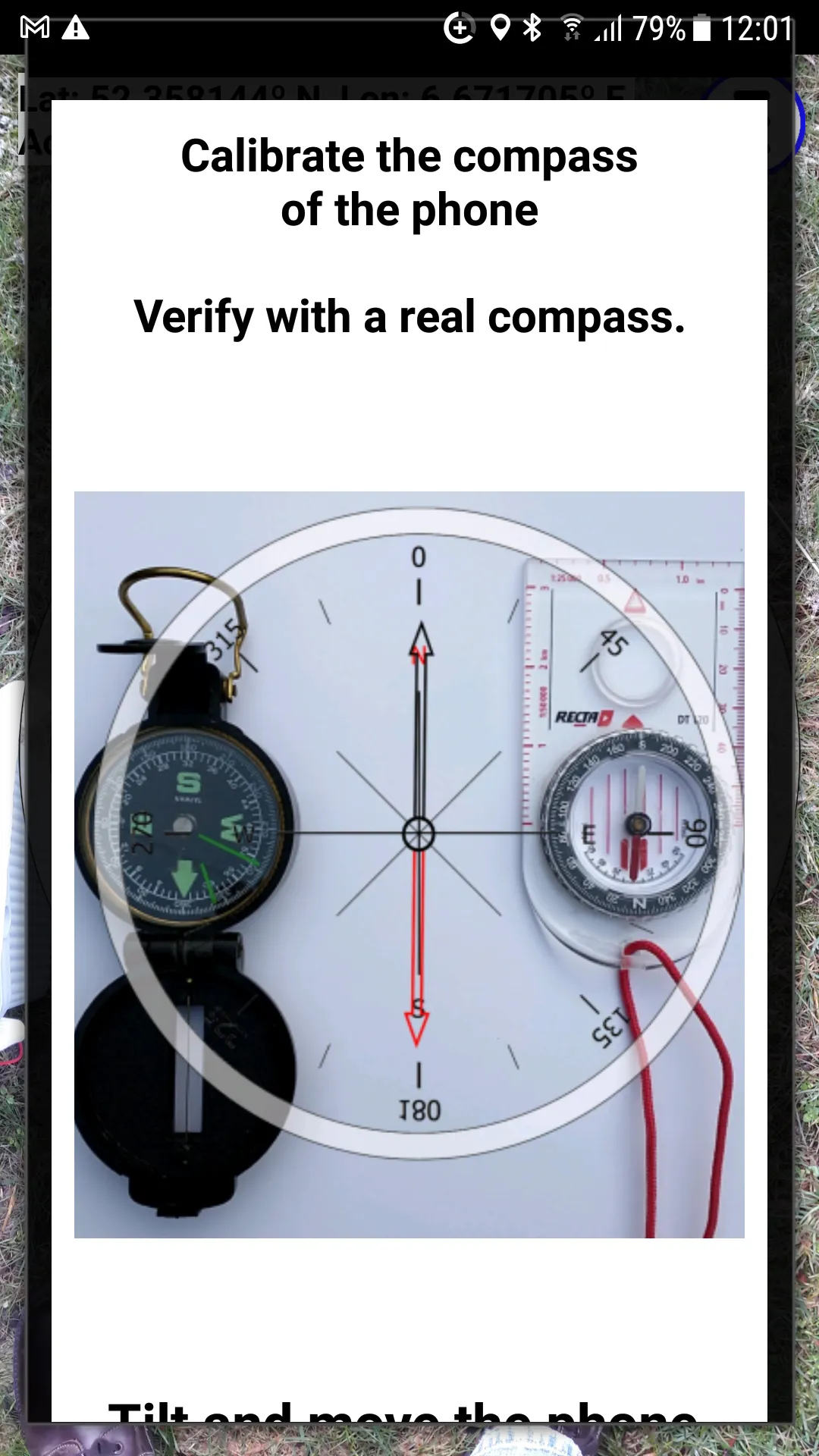 Satellite compass | Indus Appstore | Screenshot