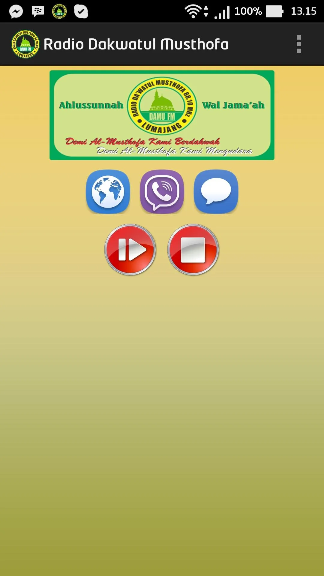 Radio Dakwatul Musthofa | Indus Appstore | Screenshot