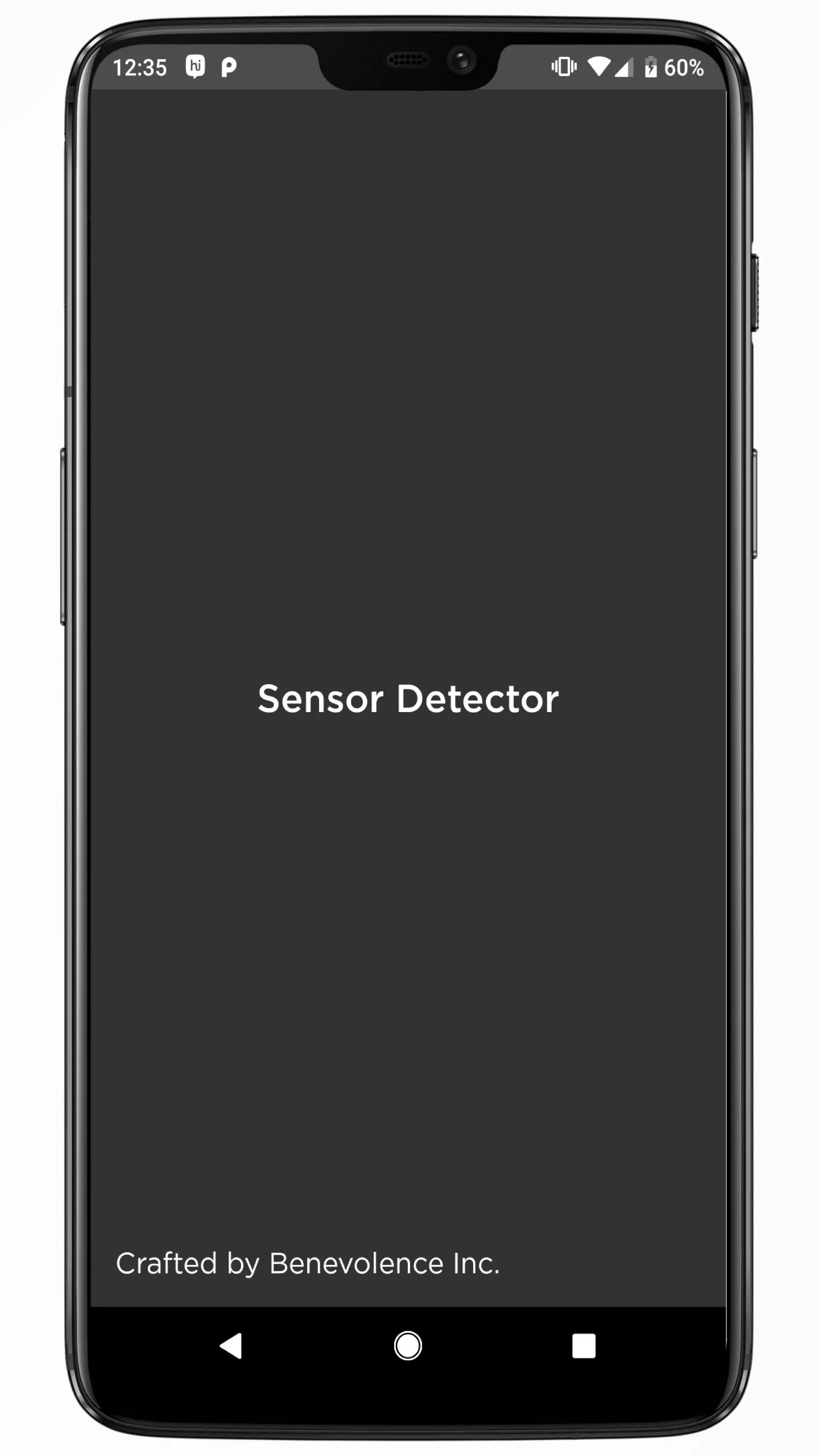 Sensor Detector | Indus Appstore | Screenshot