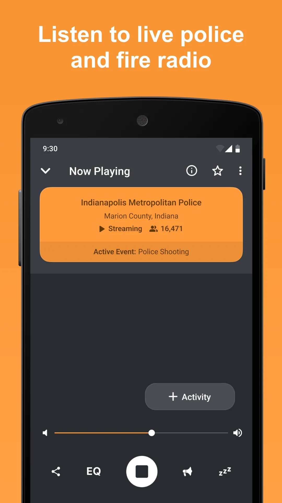 Scanner Radio - Police Scanner | Indus Appstore | Screenshot