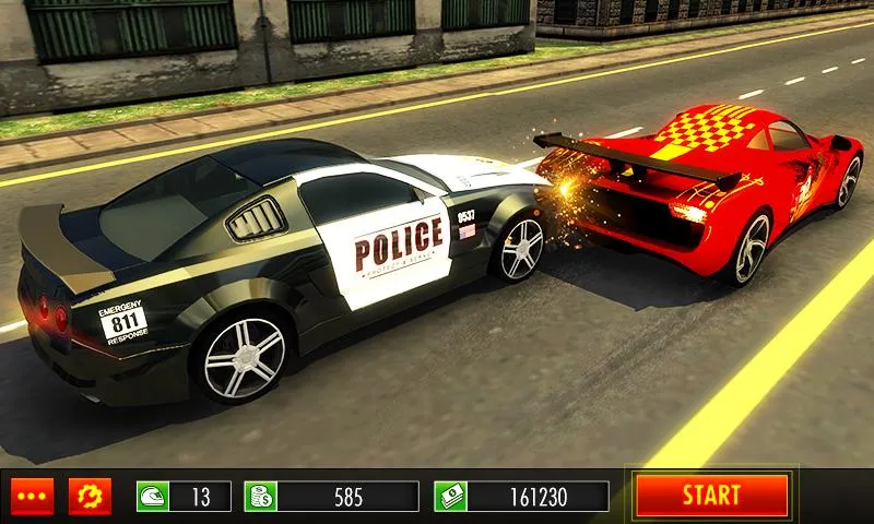 Police Car vs Gangster Escape | Indus Appstore | Screenshot