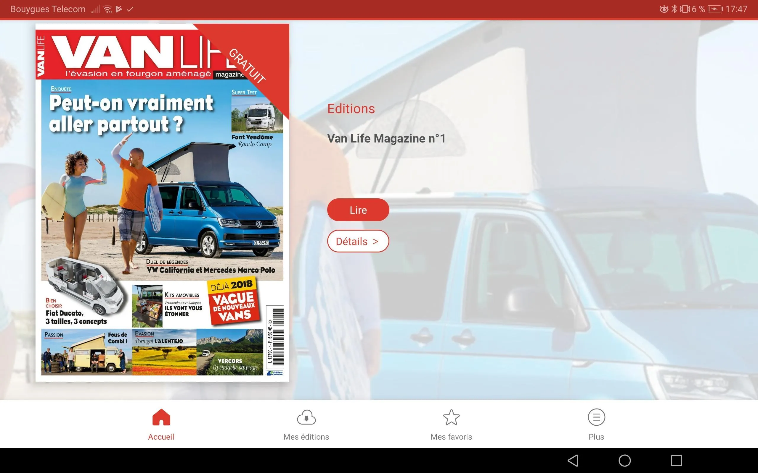 Van Life Magazine | Indus Appstore | Screenshot