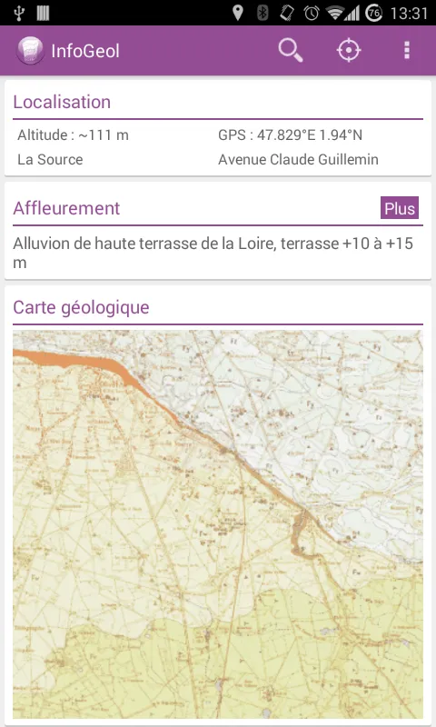 InfoGeol | Indus Appstore | Screenshot