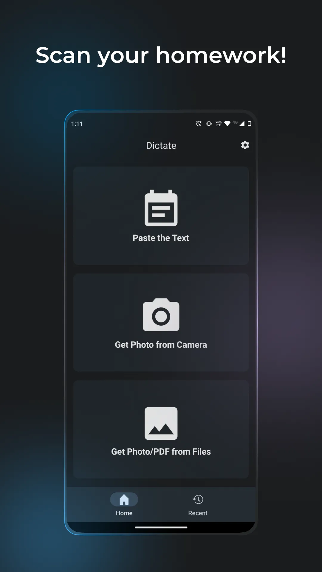 Dictate - Listen and Write | Indus Appstore | Screenshot