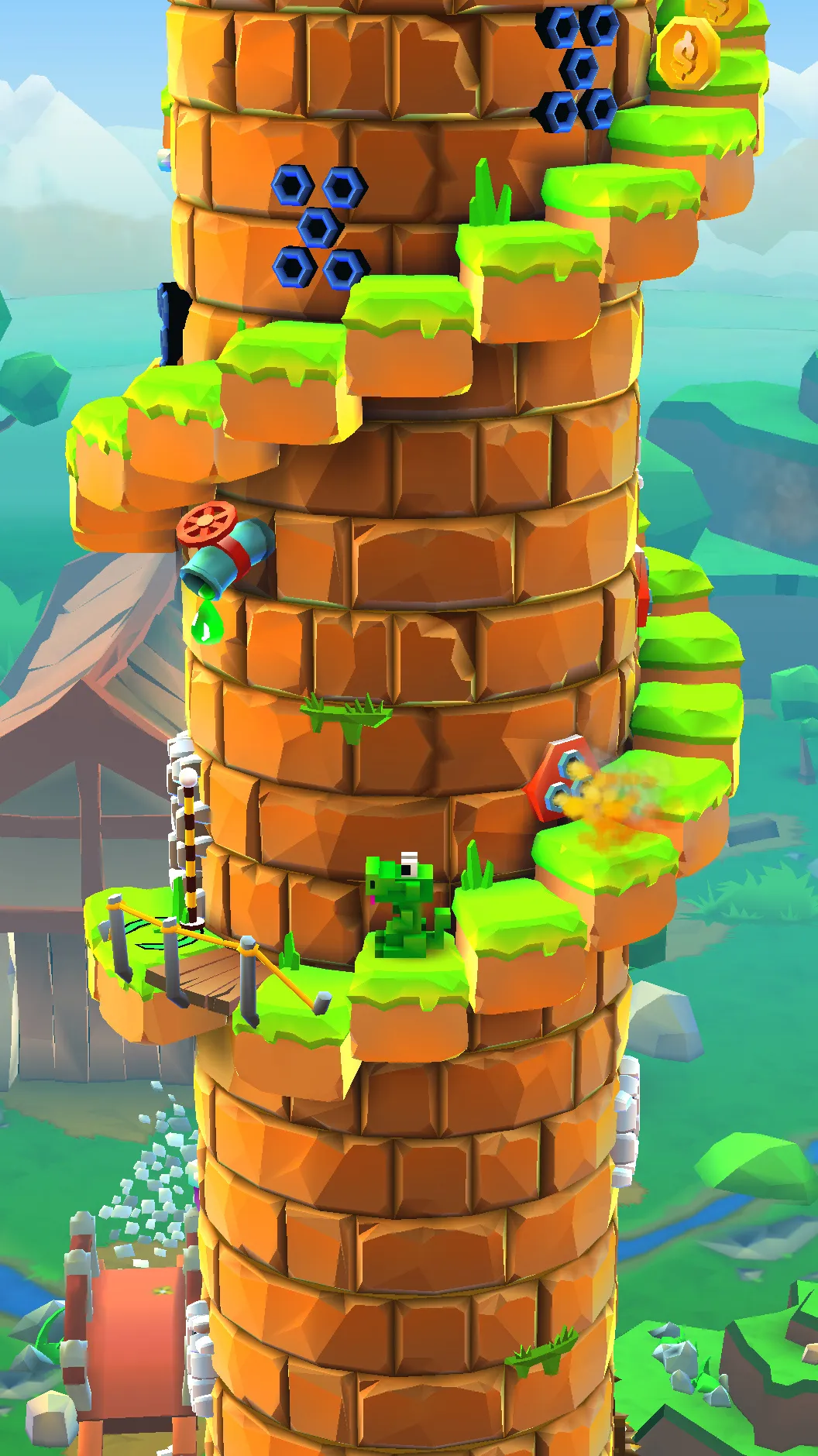 Blocky Castle: Tower Climb | Indus Appstore | Screenshot