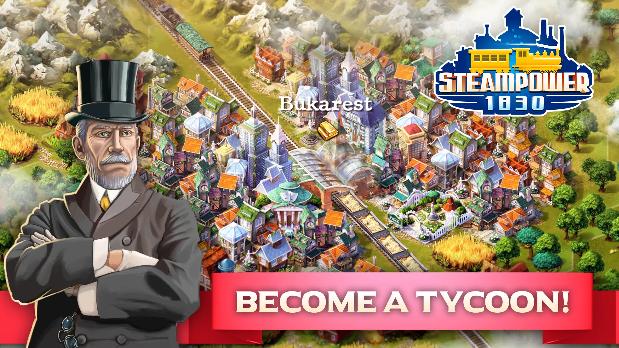 SteamPower 1830 Tycoon | Indus Appstore | Screenshot